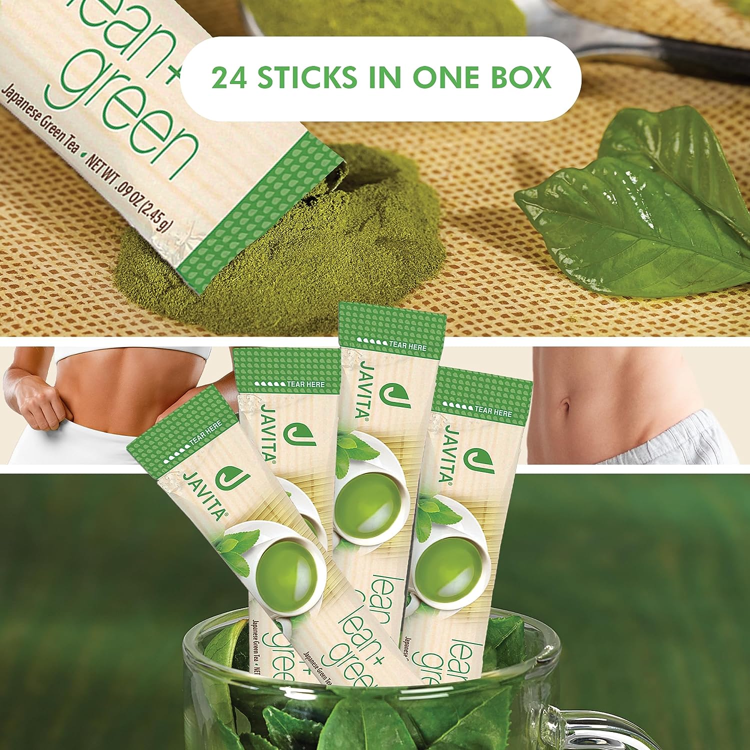 Lean + Green Tea (4 boxes) – Javita