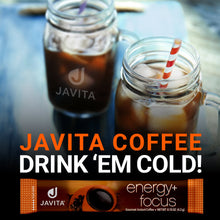 Load image into Gallery viewer, Energy + Focus Coffee by Javita (3 Boxes)
