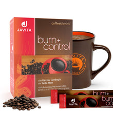 Load image into Gallery viewer, Burn + Control Coffee by Javita (3 boxes)
