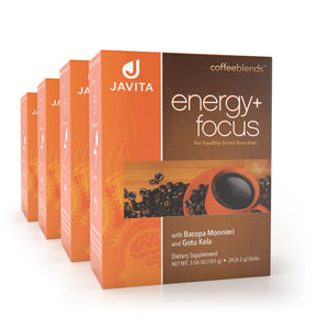 Energy + Focus Coffee by Javita (4 Boxes)