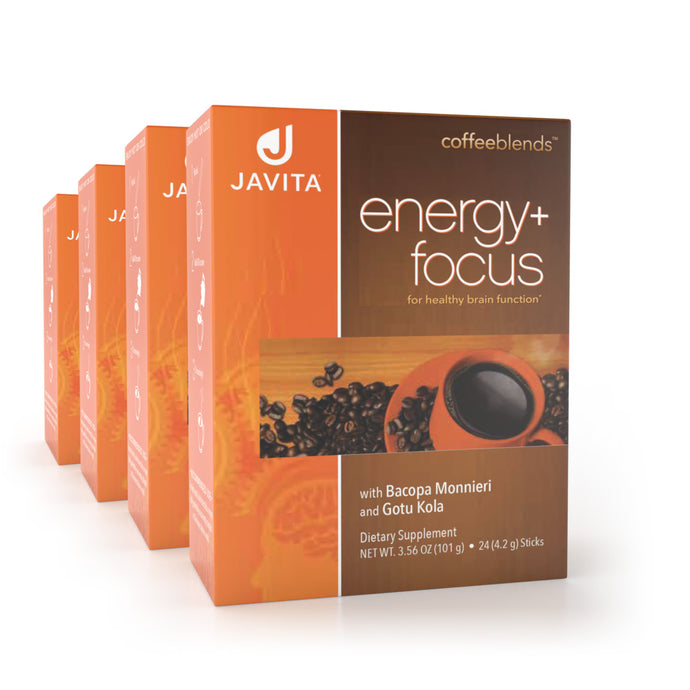 Energy + Focus Coffee by Javita (4 Boxes)